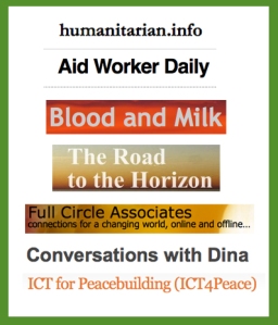 humanitarian blogs